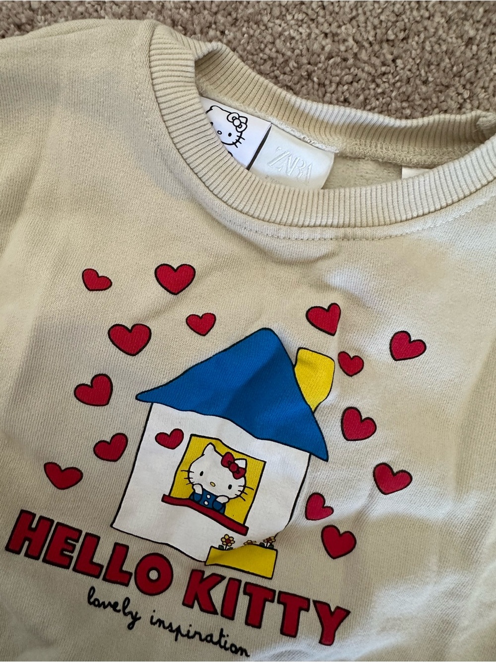 Zara Kids Hello Kitty Sweatshirt